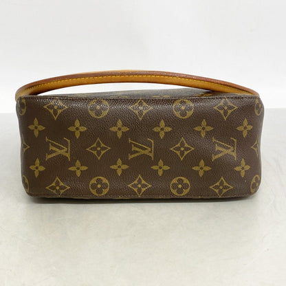 Louis Vuitton Shoulder Bag Monogram Looping MM Brown — view 3