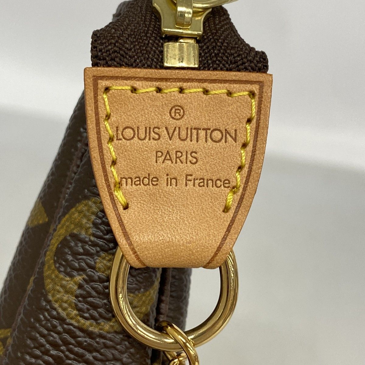 Louis Vuitton Pouch Monogram Mini Pochette Brown — view 5