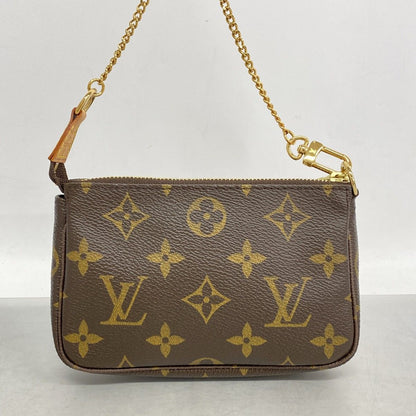 Louis Vuitton Pouch Monogram Mini Pochette Brown — view 6