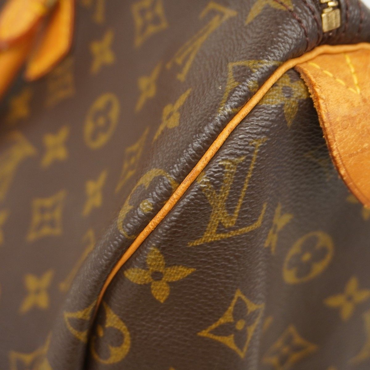 Louis Vuitton Handbag Monogram Speedy 40 Brown — view 8