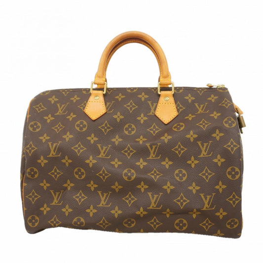 Louis Vuitton Handbag Monogram Speedy 35 Brown