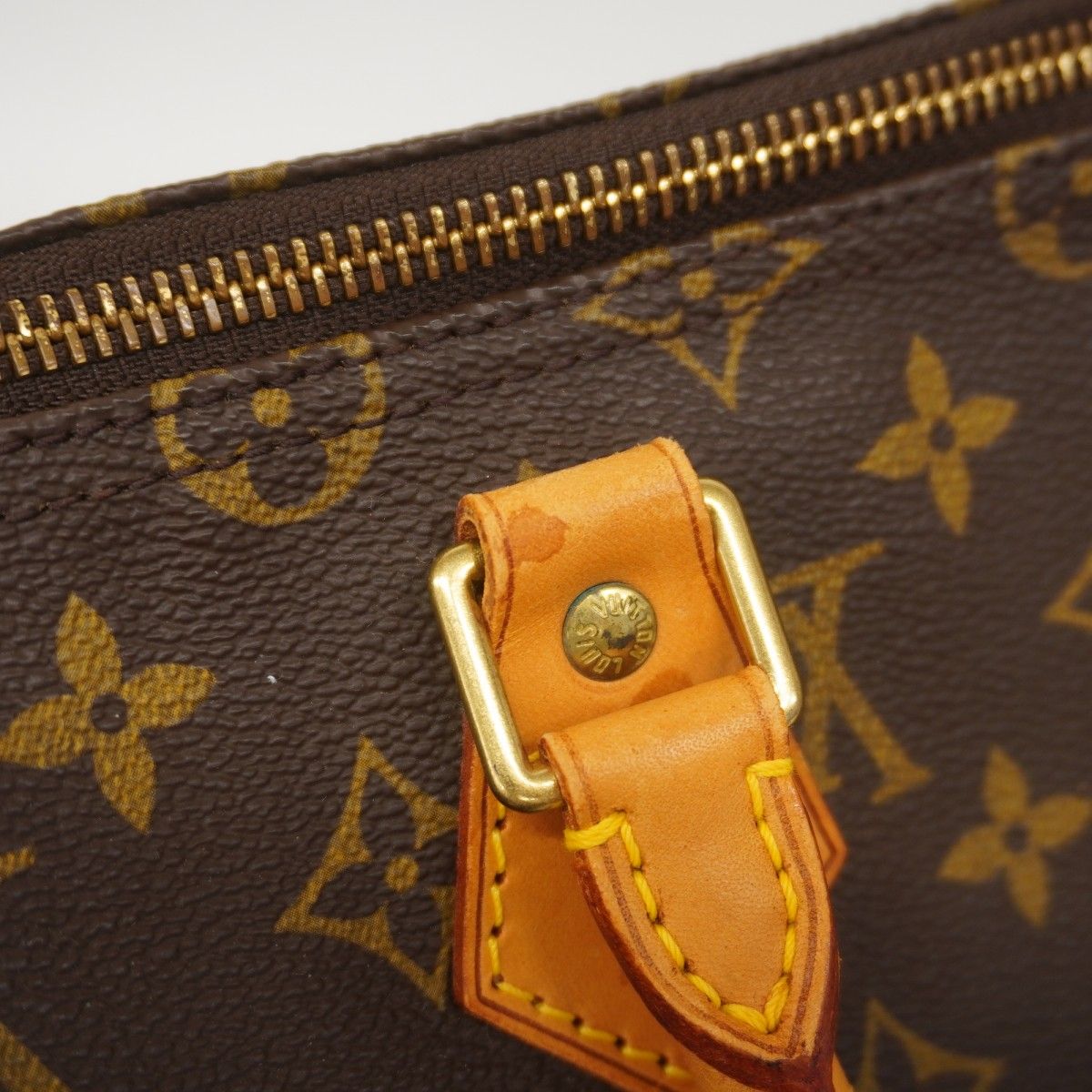 Louis Vuitton Handbag Monogram Speedy 35 Brown — view 9