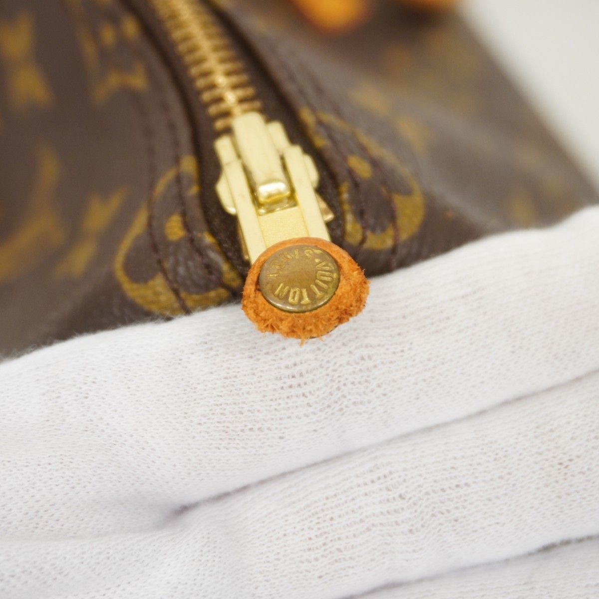 Louis Vuitton Handbag Monogram Speedy 35 Brown — view 6
