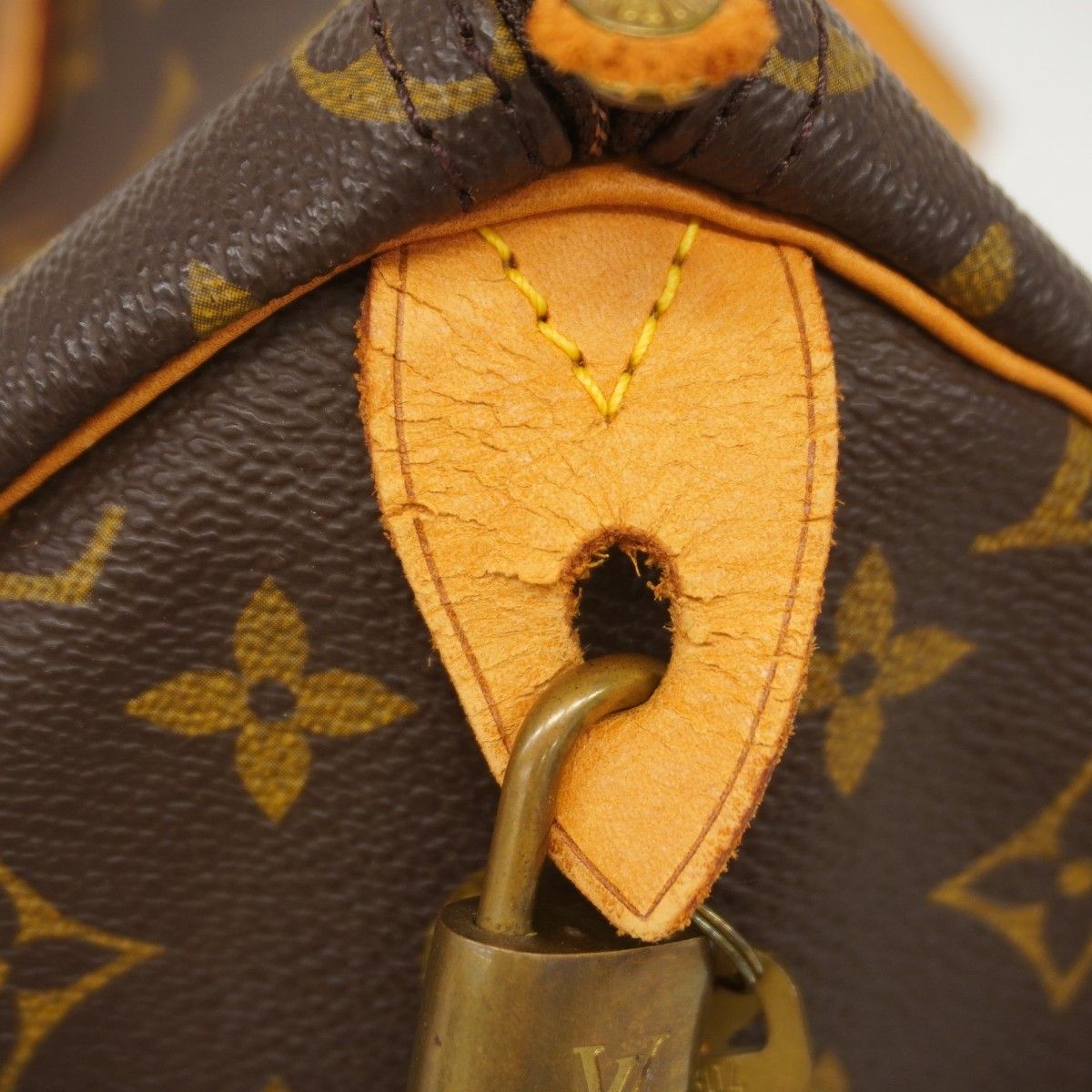 Louis Vuitton Handbag Monogram Speedy 35 Brown — view 8