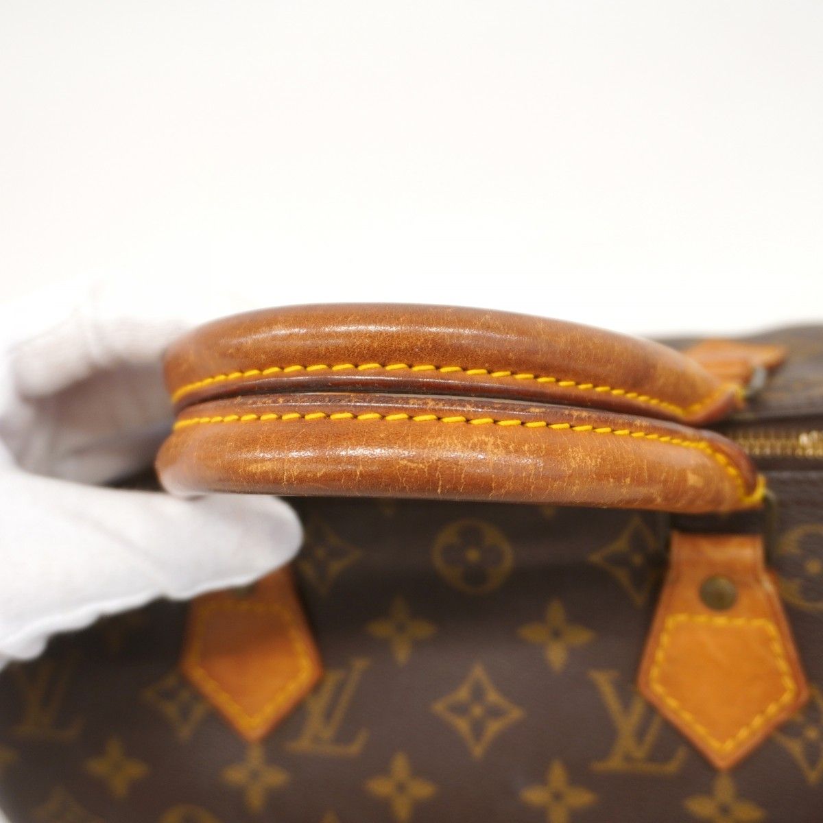 Louis Vuitton Handbag Monogram Speedy 30 Brown — view 8