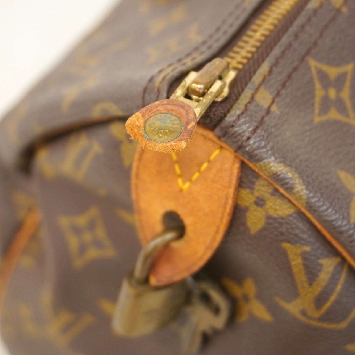 Louis Vuitton Handbag Monogram Speedy 30 Brown — view 7