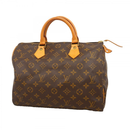 Louis Vuitton Handbag Monogram Speedy 30 Brown