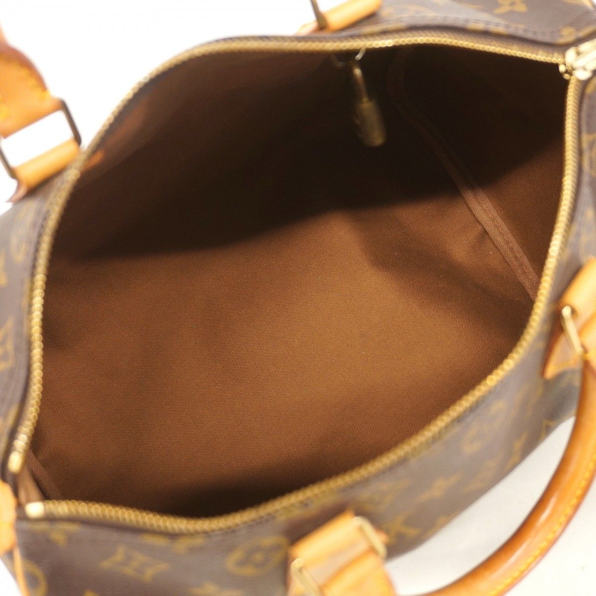 Louis Vuitton Handbag Monogram Speedy 30 Brown — view 4