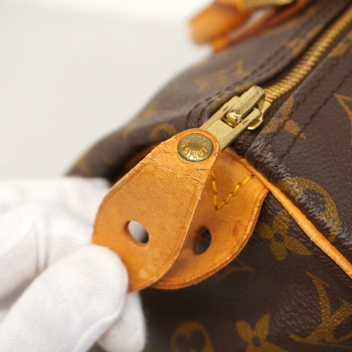 Louis Vuitton Handbag Monogram Speedy 30 Brown — view 7
