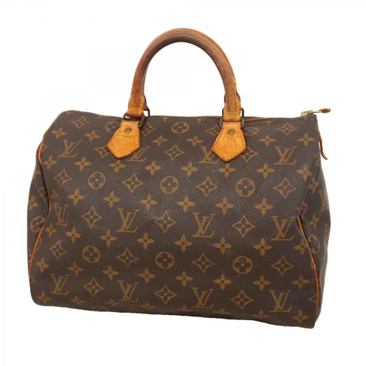 Louis Vuitton Handbag Monogram Speedy 30 Brown