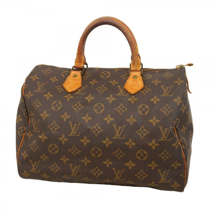 Louis Vuitton Handbag Monogram Speedy 30 Brown