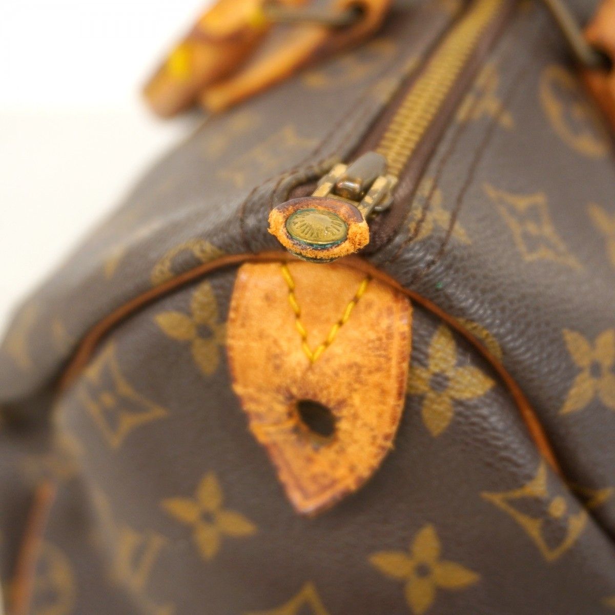 Louis Vuitton Handbag Monogram Speedy 30 Brown — view 8