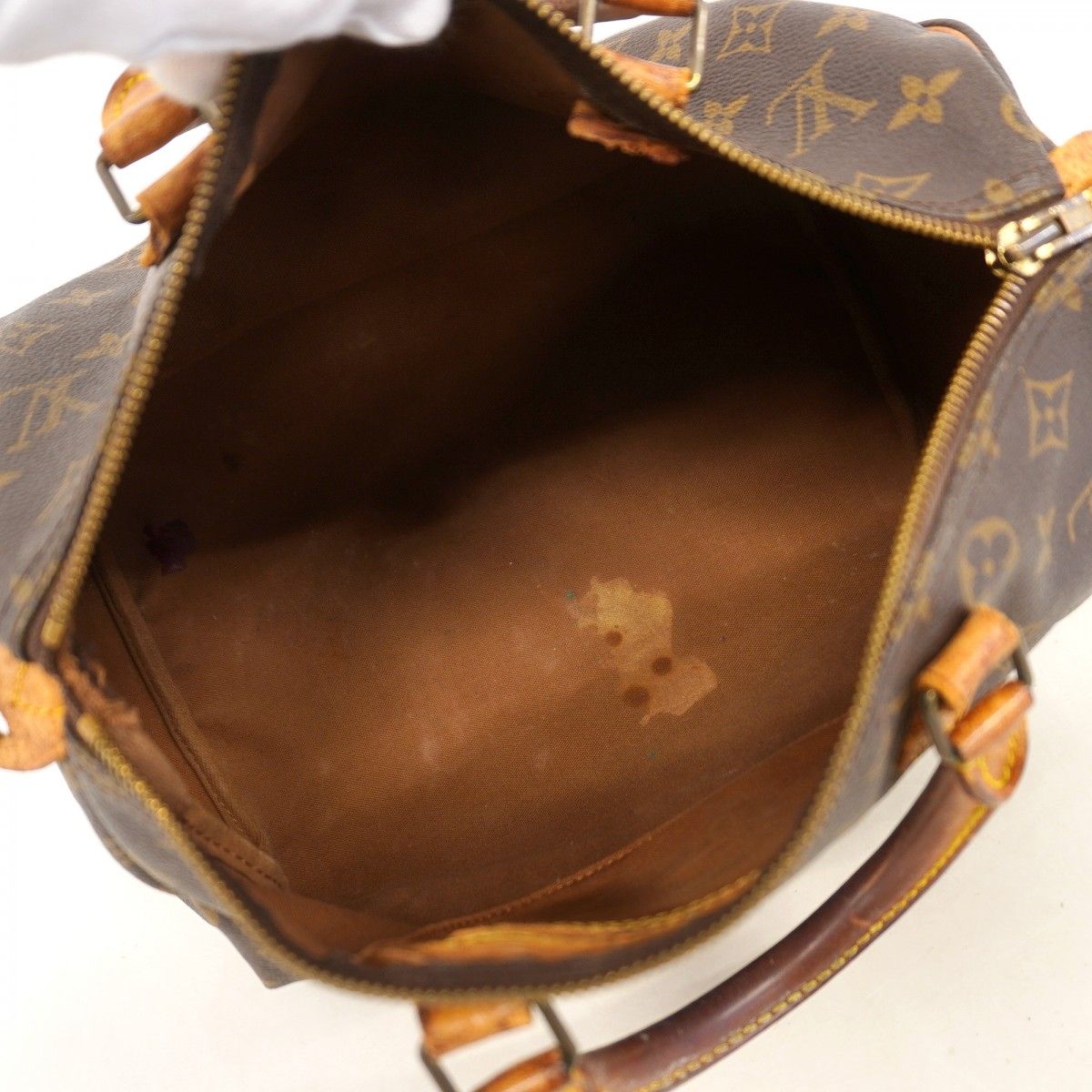 Louis Vuitton Handbag Monogram Speedy 30 Brown — view 4