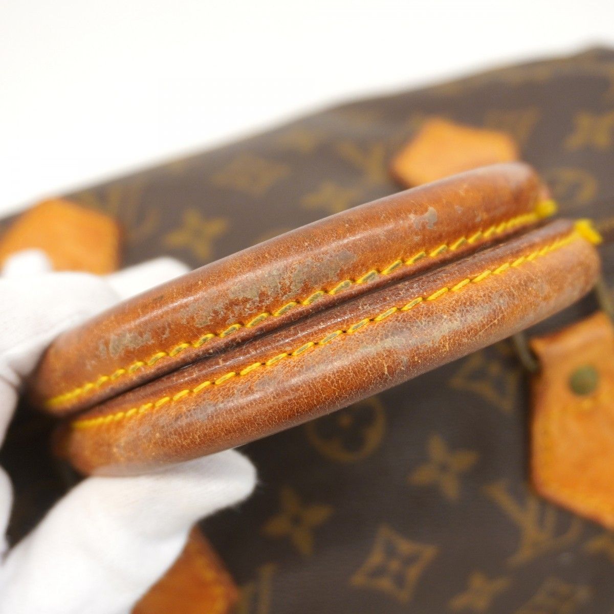 Louis Vuitton Handbag Monogram Speedy 30 Brown — view 7