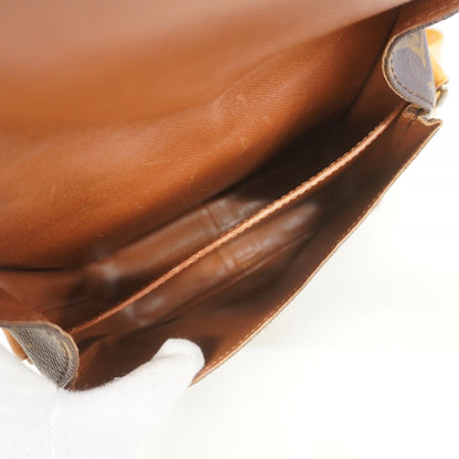 Louis Vuitton Shoulder Bag Monogram Cartouchiere MM Brown — view 4