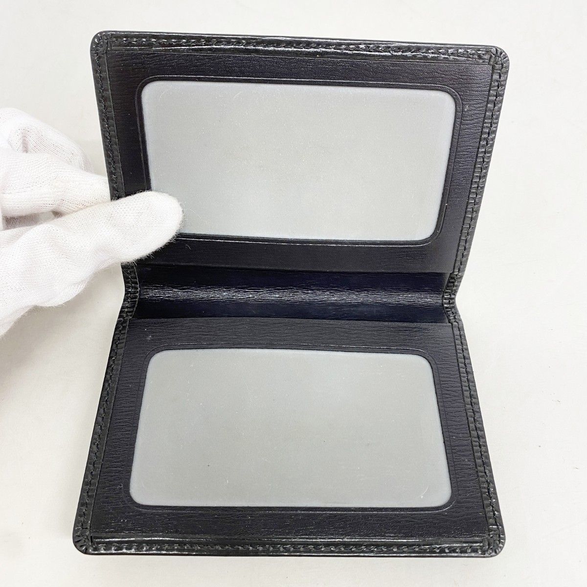 Louis Vuitton Card Case Epi Porte 2 Cult Vertical Noir — view 3