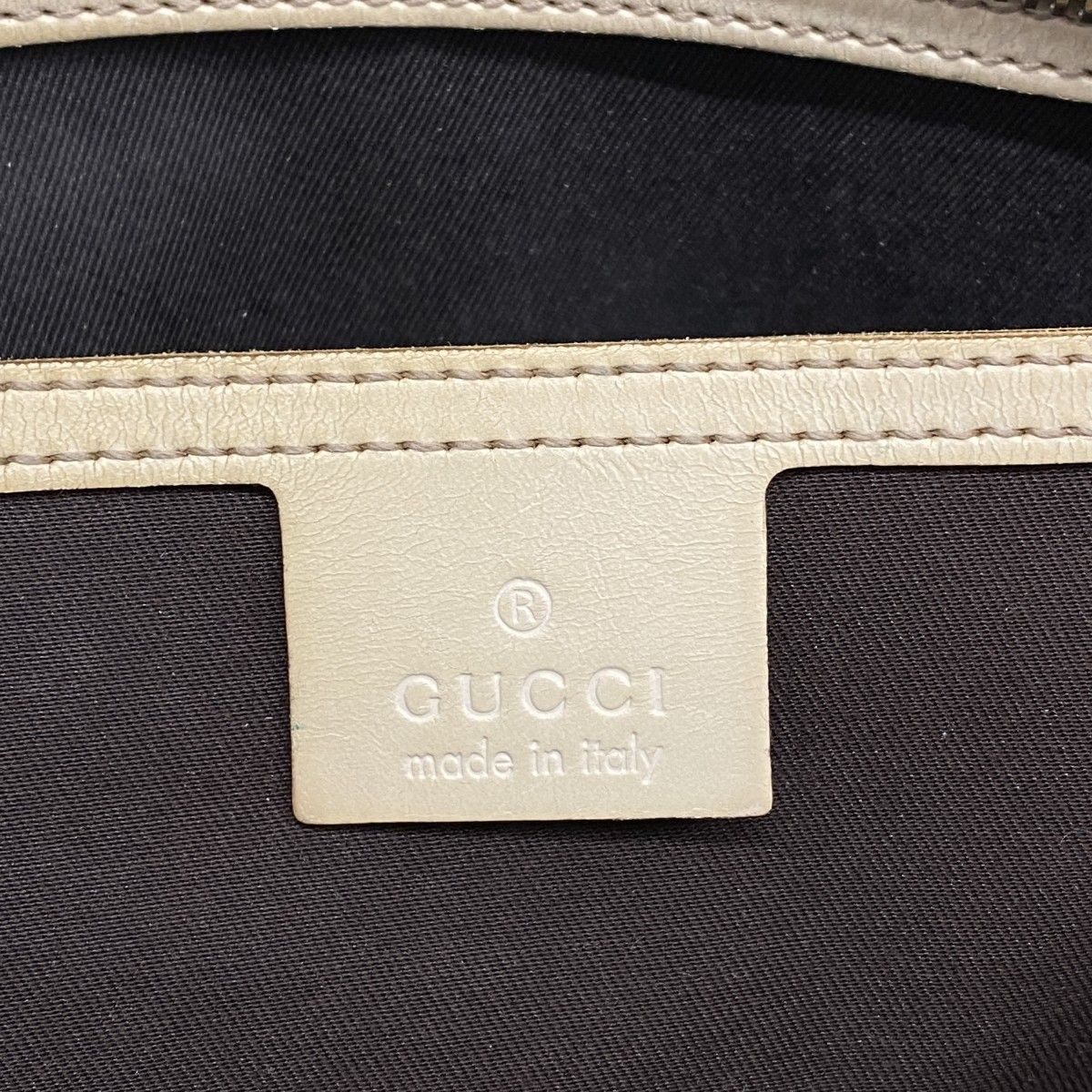 Gucci Tote GG Supreme Beige Silver — view 5