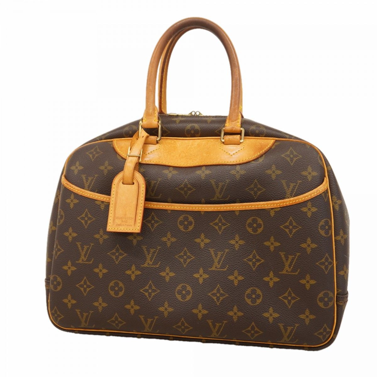 Louis Vuitton Handbag Monogram Deauville Brown