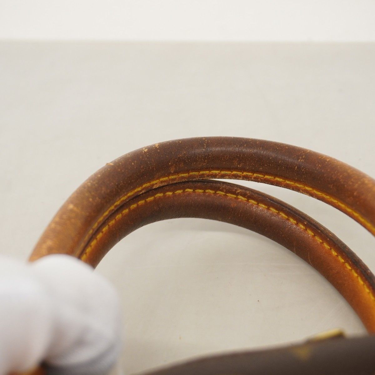 Louis Vuitton Handbag Monogram Deauville Brown — view 7