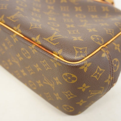 Louis Vuitton Handbag Monogram Deauville Brown — view 8