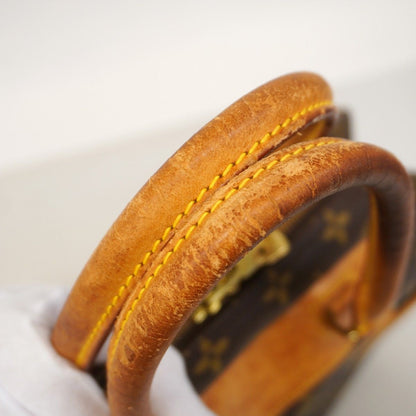 Louis Vuitton Handbag Monogram Deauville Brown — view 7