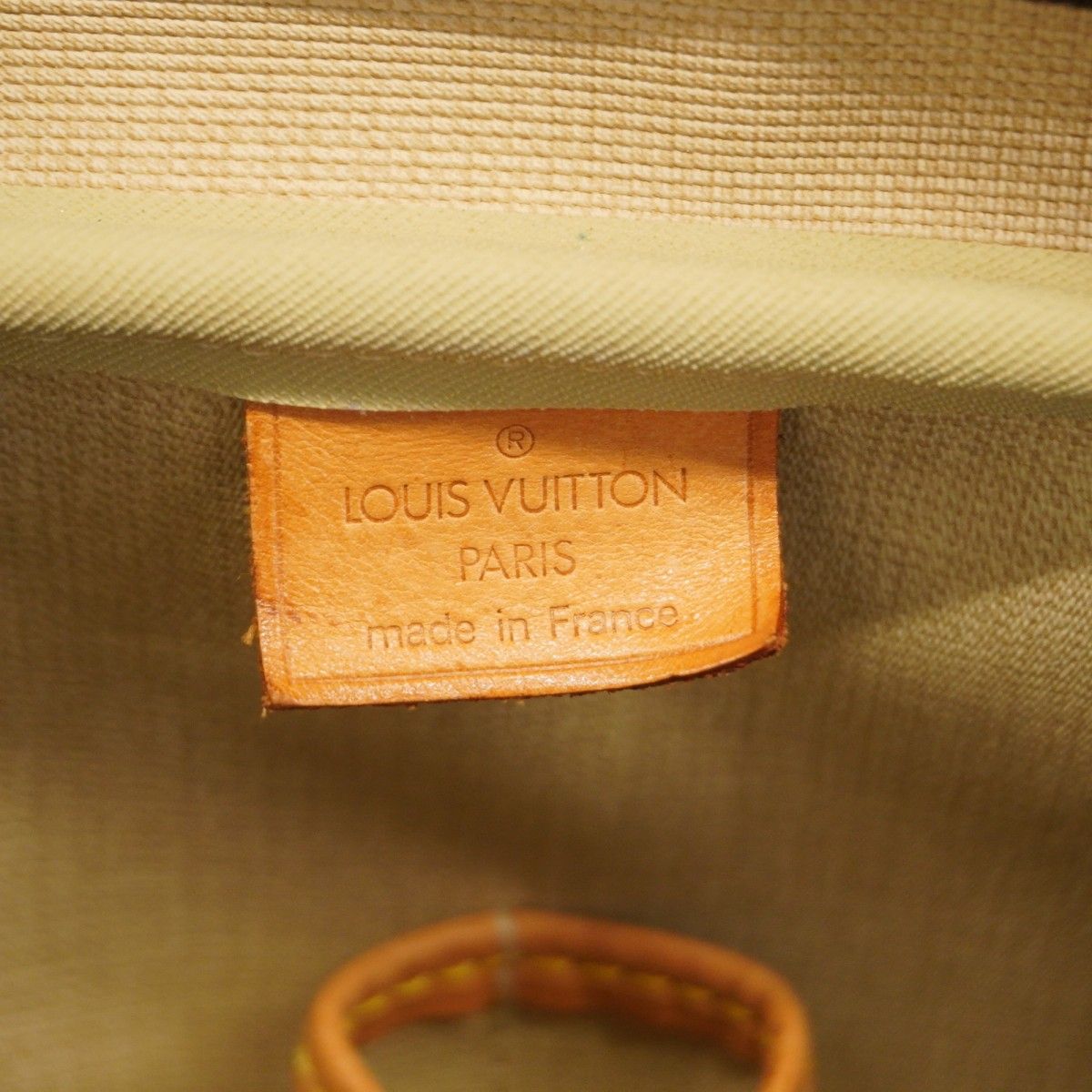 Louis Vuitton Handbag Monogram Deauville Brown — view 5