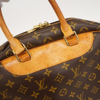 Louis Vuitton Handbag Monogram Deauville Brown — view 9