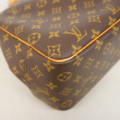 Louis Vuitton Handbag Monogram Deauville Brown — view 8