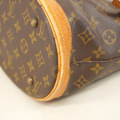 Louis Vuitton Tote Monogram Bucket PM Brown — view 6