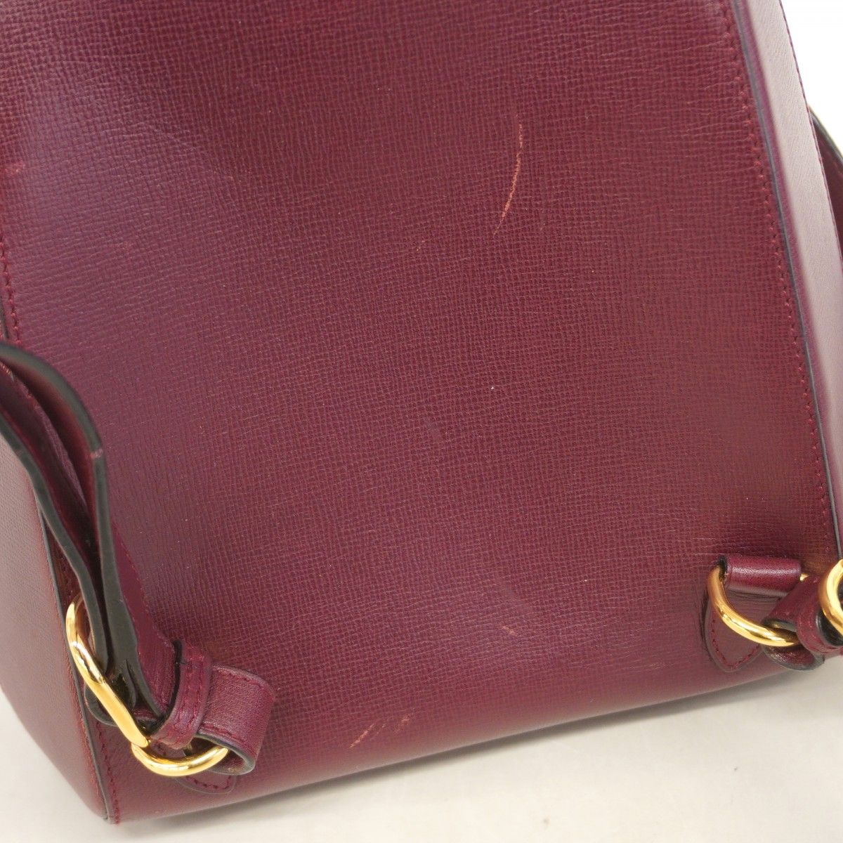 Cartier Backpack Must Leather Bordeaux Gold — view 7