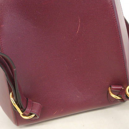Cartier Backpack Must Leather Bordeaux Gold — view 7
