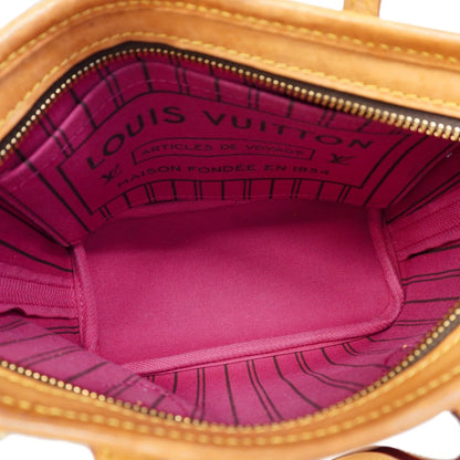 Louis Vuitton Handbag Monogram Neverfull BB Rose Peony 2-Way — view 4