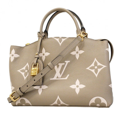 Louis Vuitton Handbag Monogram Empreinte Bicolor Petit Palais PM Tourterelle le