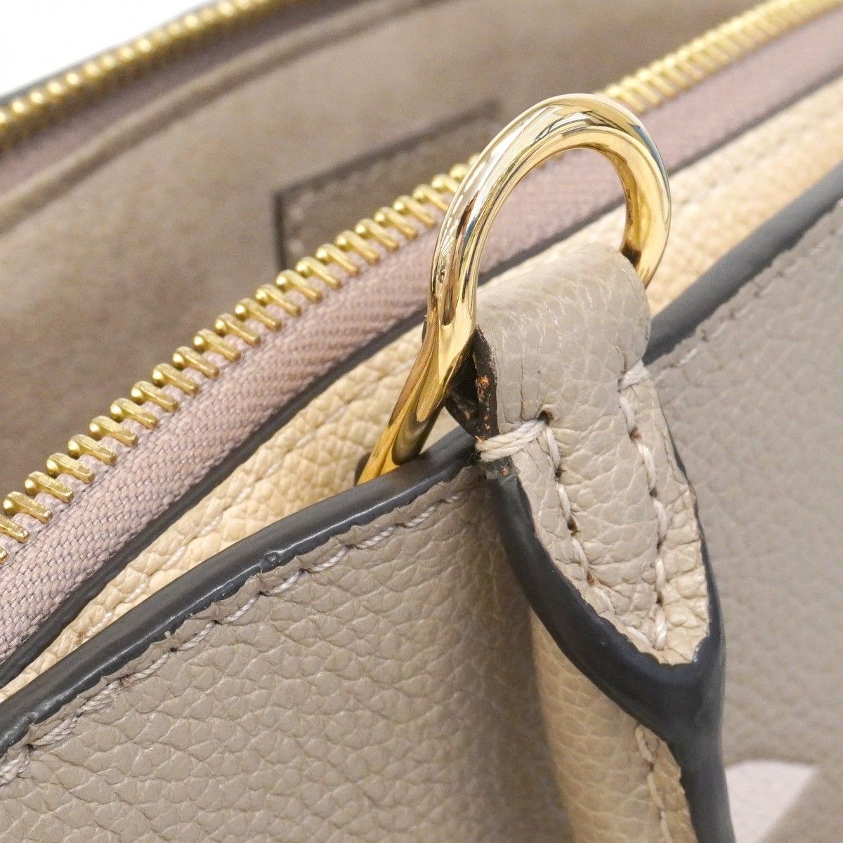 Louis Vuitton Handbag Monogram Empreinte Bicolor Petit Palais PM Tourterelle le — view 8