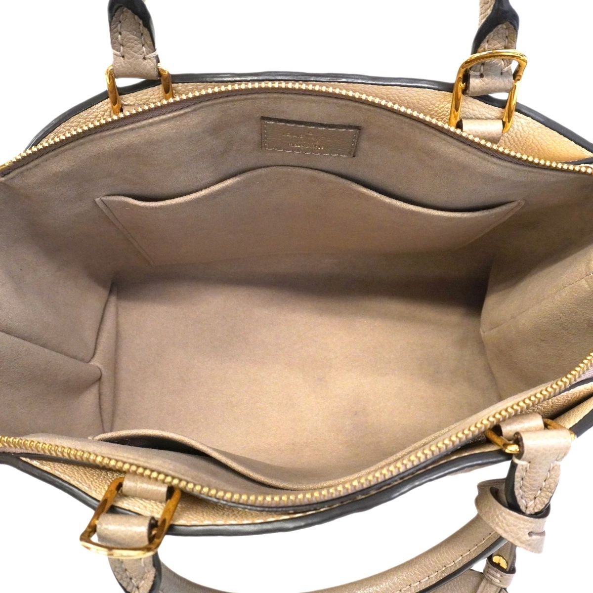 Louis Vuitton Handbag Monogram Empreinte Bicolor Petit Palais PM Tourterelle le — view 4