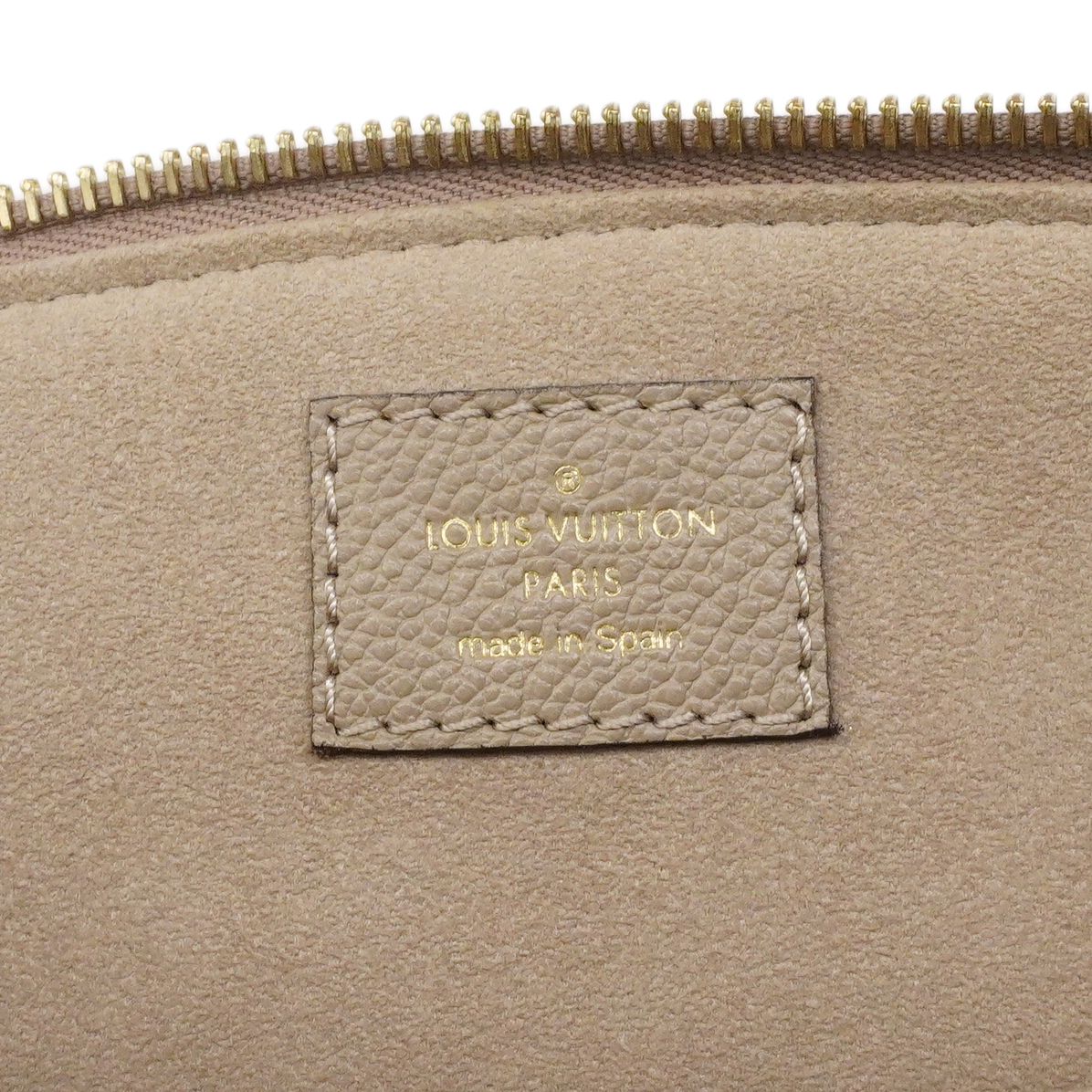 Louis Vuitton Handbag Monogram Empreinte Bicolor Petit Palais PM Tourterelle le — view 5