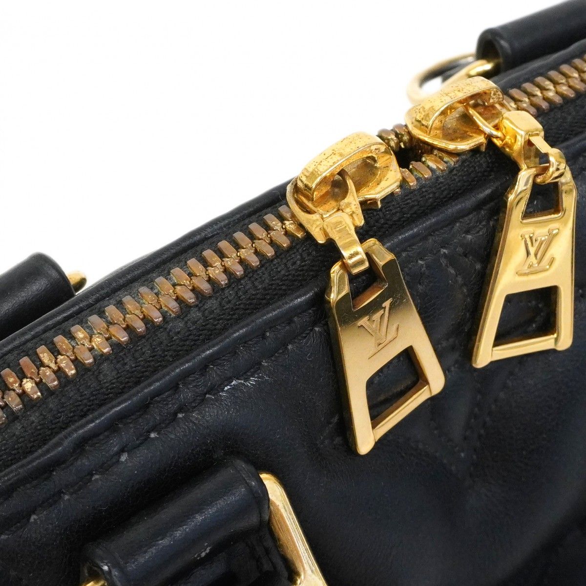 Louis Vuitton Handbag Bubble Glam Alma Soft BB Noir 2-Way — view 9