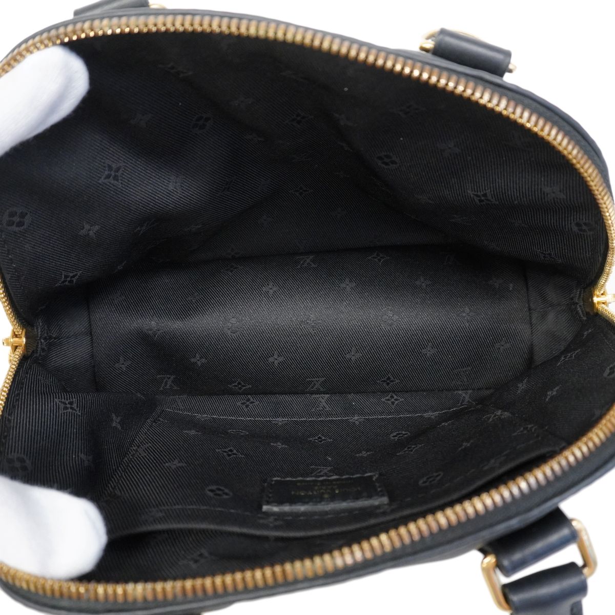Louis Vuitton Handbag Bubble Glam Alma Soft BB Noir 2-Way — view 4