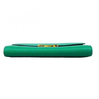 Hermes Shoulder Wallet Constance to Go Veau Epsom Vert Jade Gold — view 3