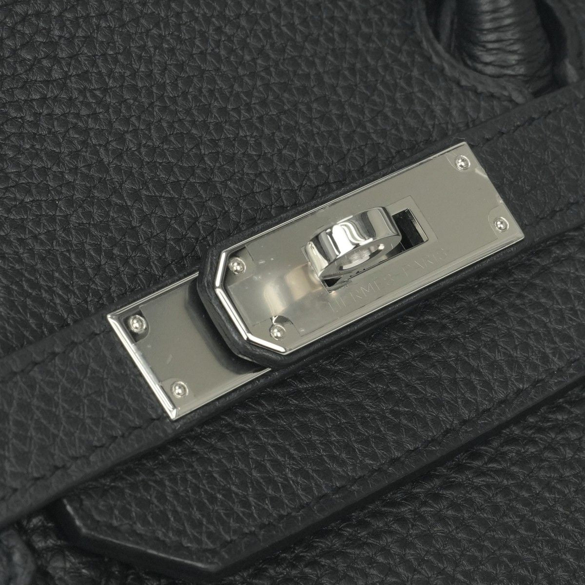 Hermes Birkin 35 Tote Togo Noir Black Silver — view 7