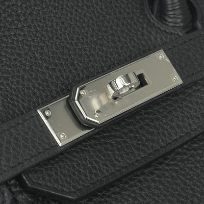 Hermes Birkin 35 Tote Togo Noir Black Silver — view 7