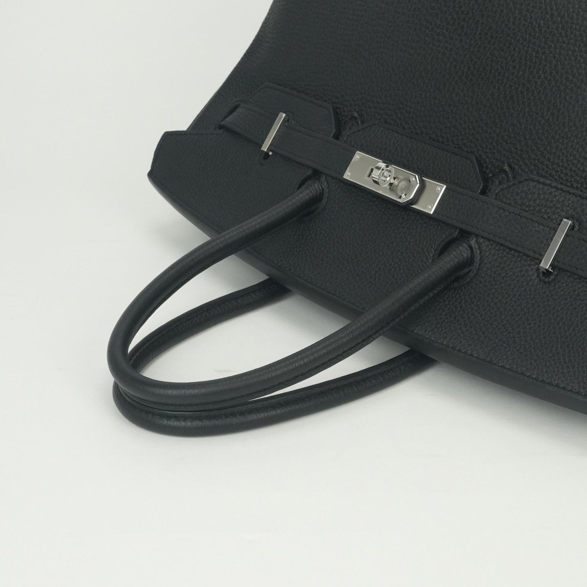 Hermes Birkin 35 Tote Togo Noir Black Silver — view 4