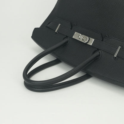 Hermes Birkin 35 Tote Togo Noir Black Silver — view 4