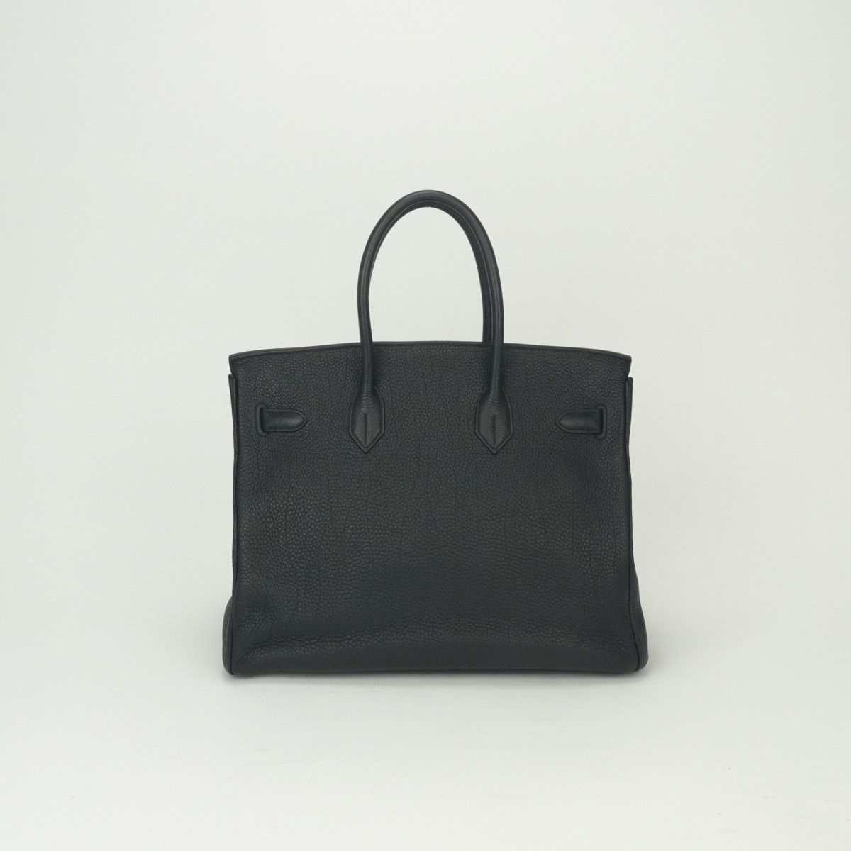Hermes Birkin 35 Tote Togo Noir Black Silver — view 3