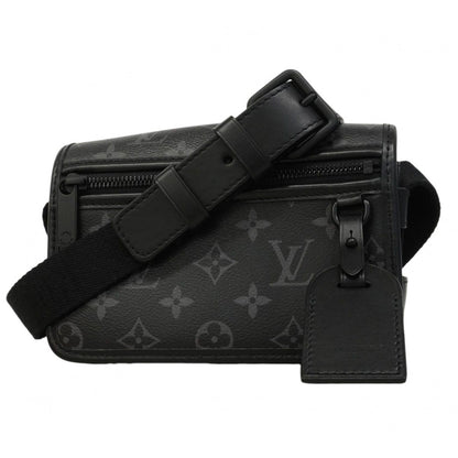 Louis Vuitton Shoulder Bag Monogram Eclipse Boss Foal Wearable Wallet Black
