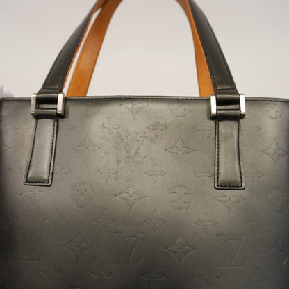 Louis Vuitton Tote Monogram Matte Stockton Noir — view 8