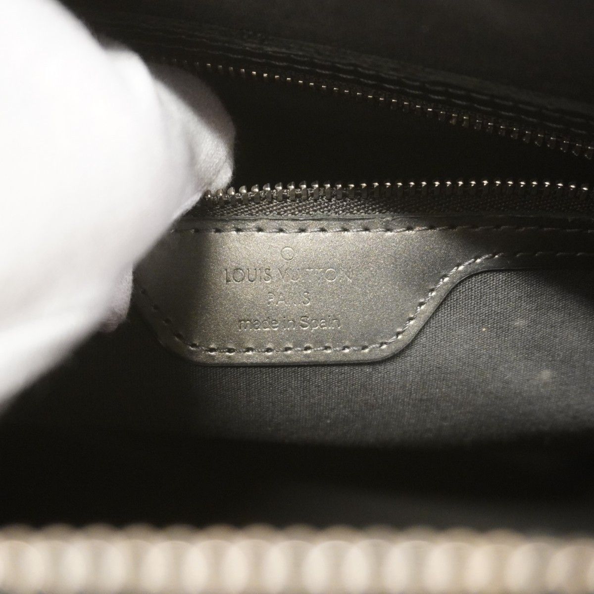 Louis Vuitton Tote Monogram Matte Stockton Noir — view 5