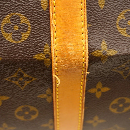 Louis Vuitton Boston Bag Monogram Keepall 60 Brown — view 8