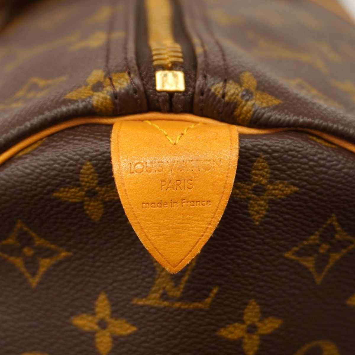 Louis Vuitton Boston Bag Monogram Keepall 60 Brown — view 5