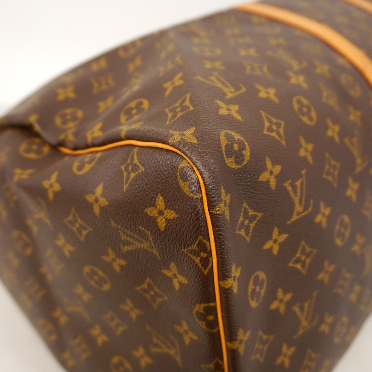 Louis Vuitton Boston Bag Monogram Keepall 60 Brown — view 6